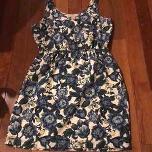 Loft Floral Sun Dress